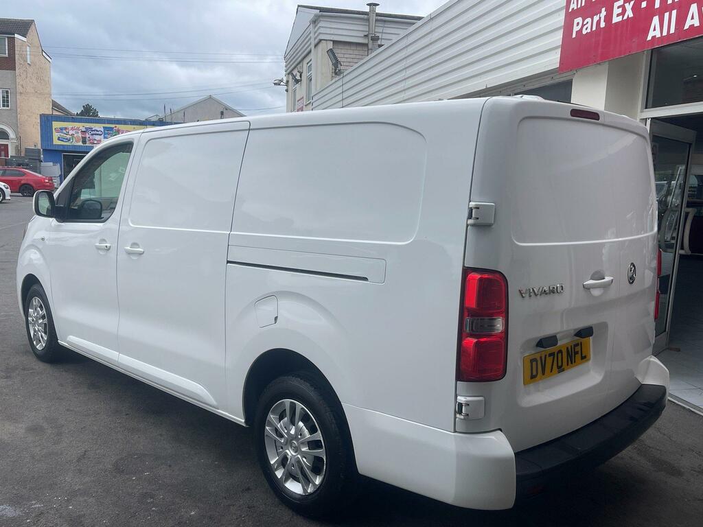 Vauxhall Vivaro Diesel White #3