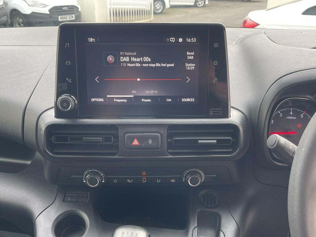 Vauxhall Combo Sportive 100 L1h1 Sat Nav, Rear Camera Black #13