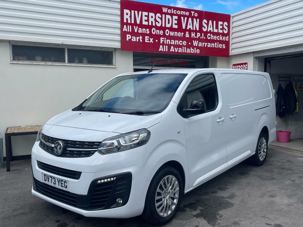 Vauxhall Vivaro Diesel White #3