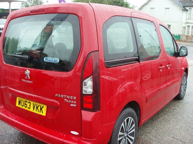 Peugeot Partner Tepee 1.6 Hdi Tepee S Red #5