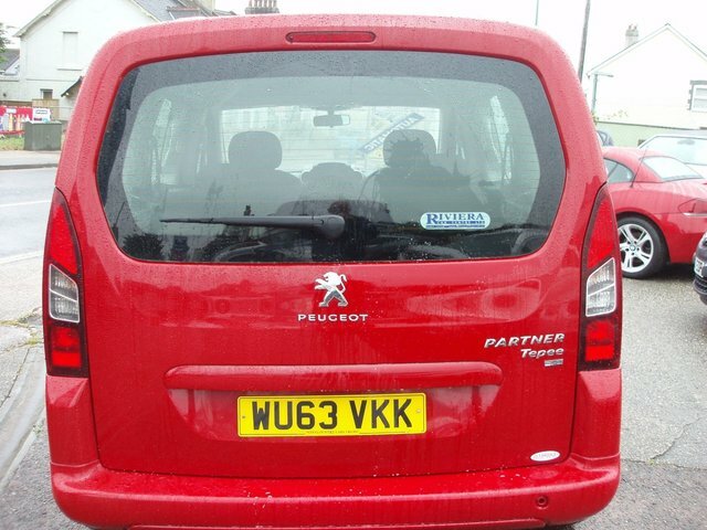 Peugeot Partner Tepee 1.6 Hdi Tepee S Red #6
