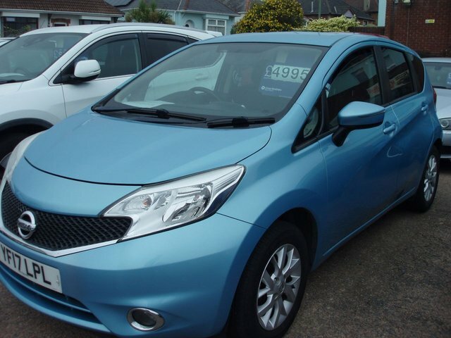 Nissan Note 1.2 Acenta Hatchback Blue