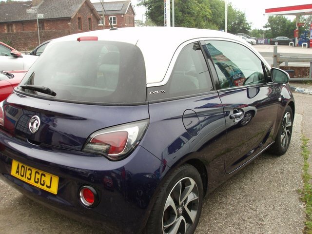 Vauxhall Adam 1.2 16V Jam Hatchback Blue #2