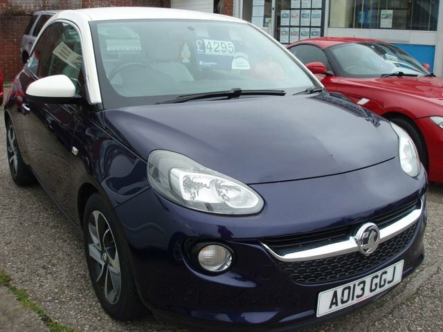 Vauxhall Adam 1.2 16V Jam Hatchback Blue