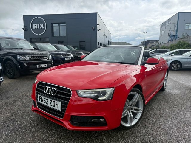 Audi A5 Tdi S Line Convertible Red