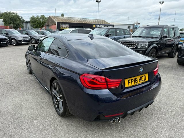 BMW 4 Series Gran Coupe 430D M Sport Coupe FP18HCD Blue #5