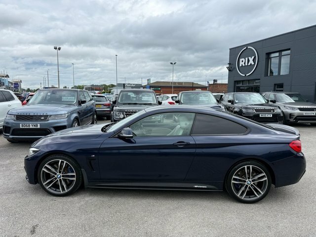 BMW 4 Series Gran Coupe 430D M Sport Coupe FP18HCD Blue #3