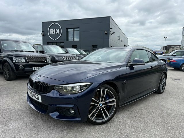 BMW 4 Series Gran Coupe 430D M Sport Coupe FP18HCD Blue #2