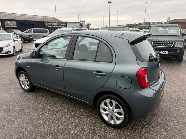 Nissan Micra Acenta Hatchback AX14CVZ Grey #4