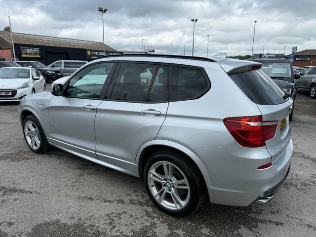 BMW X3 30D M Sport Suv YJ14XRH Silver #4