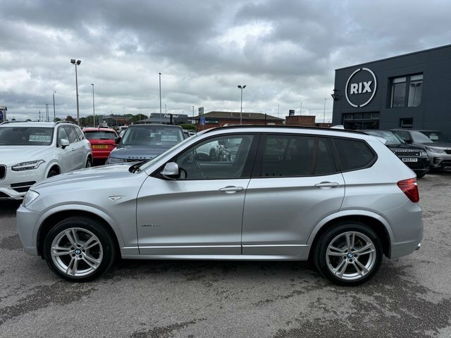 BMW X3 30D M Sport Suv YJ14XRH Silver #3