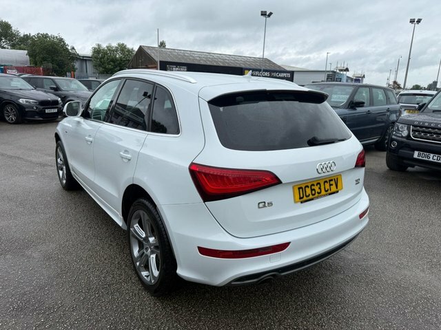 Audi Q5 Tdi S Line Plus DC63CFV White #5