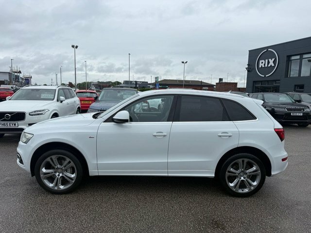 Audi Q5 Tdi S Line Plus DC63CFV White #3