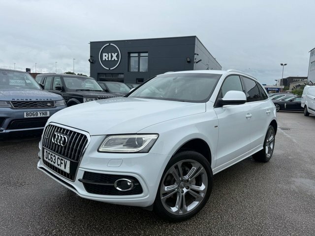 Audi Q5 Tdi S Line Plus DC63CFV White #2