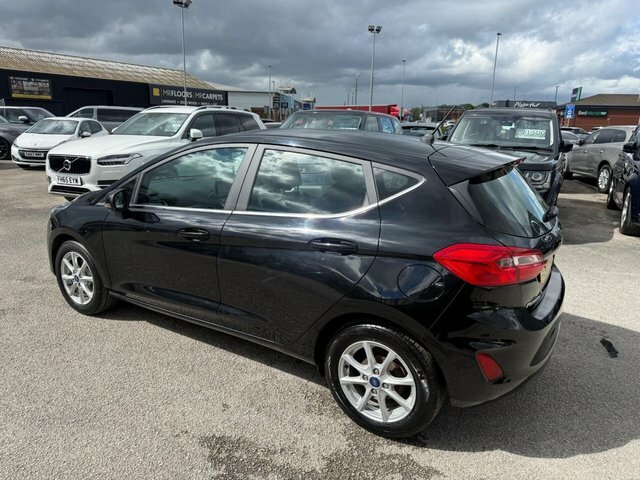 Ford Fiesta Ecoboost Zetec Hatchback MJ67MZF Black #4