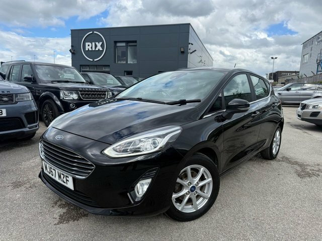 Ford Fiesta Ecoboost Zetec Hatchback MJ67MZF Black #2