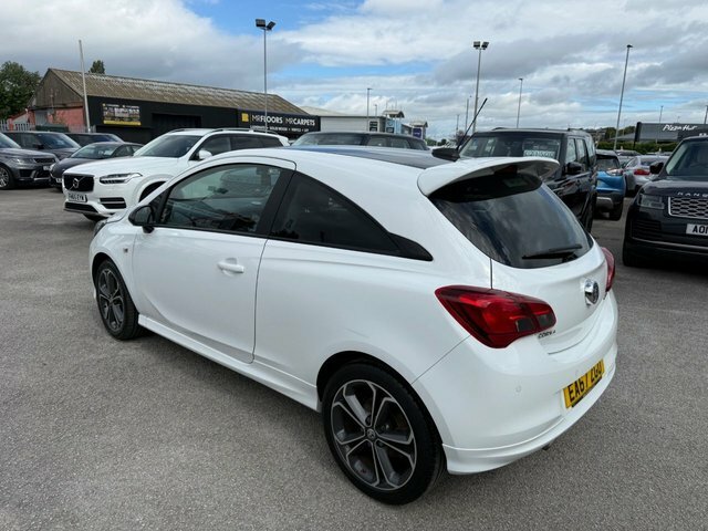 Vauxhall Corsa Turbo White Edition Hatchback EA67ZGU White #4