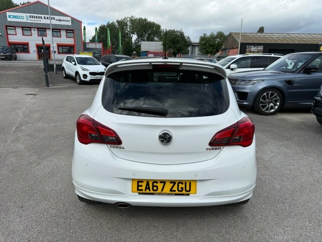 Vauxhall Corsa Turbo White Edition Hatchback EA67ZGU White #6