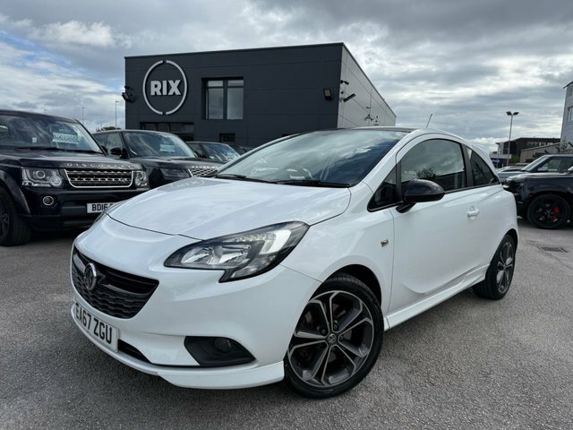 Vauxhall Corsa Turbo White Edition Hatchback EA67ZGU White #2