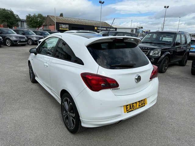 Vauxhall Corsa Turbo White Edition Hatchback EA67ZGU White #5