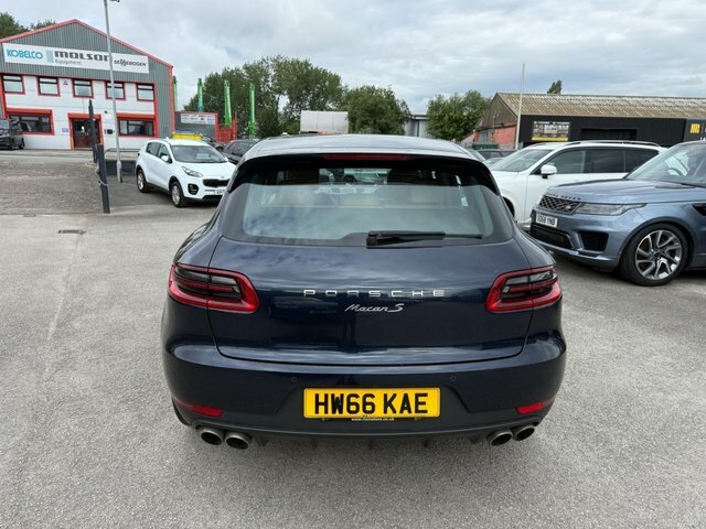 Porsche Macan Td V6 S Suv HW66KAE Blue #6