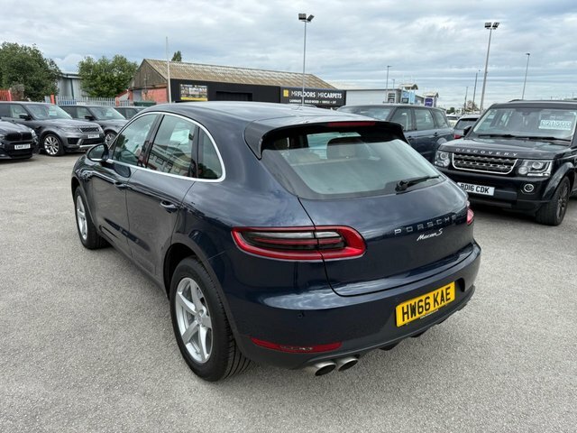 Porsche Macan Td V6 S Suv HW66KAE Blue #5