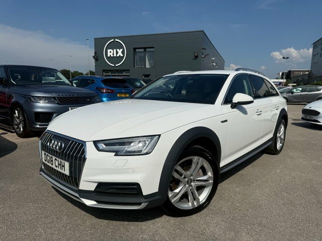 Audi A4 Allroad Tdi Sport Estate White #2