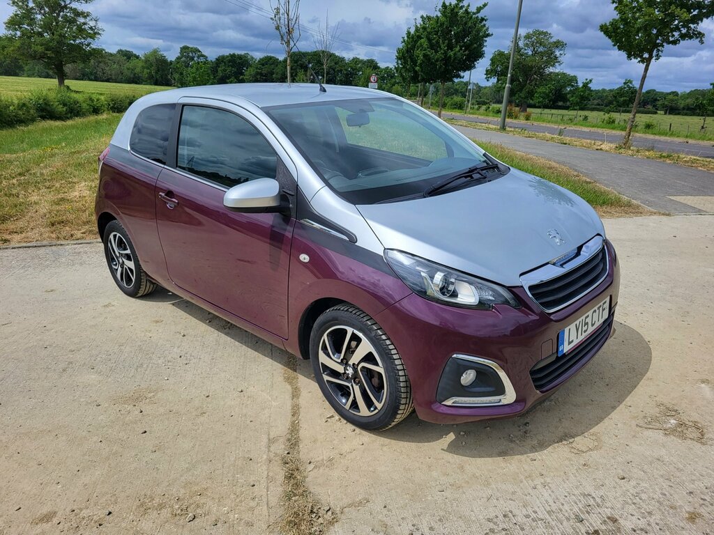 Peugeot 108 1.2 Puretech Allure Hatchback Eu LY15CTF Purple #4