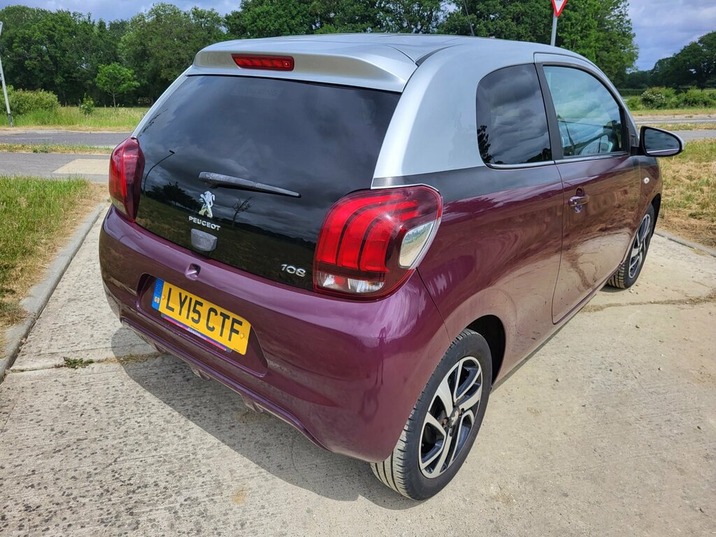Peugeot 108 1.2 Puretech Allure Hatchback Eu LY15CTF Purple #5