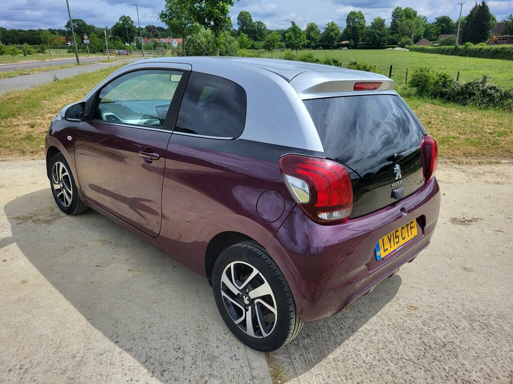 Peugeot 108 1.2 Puretech Allure Hatchback Eu LY15CTF Purple #2