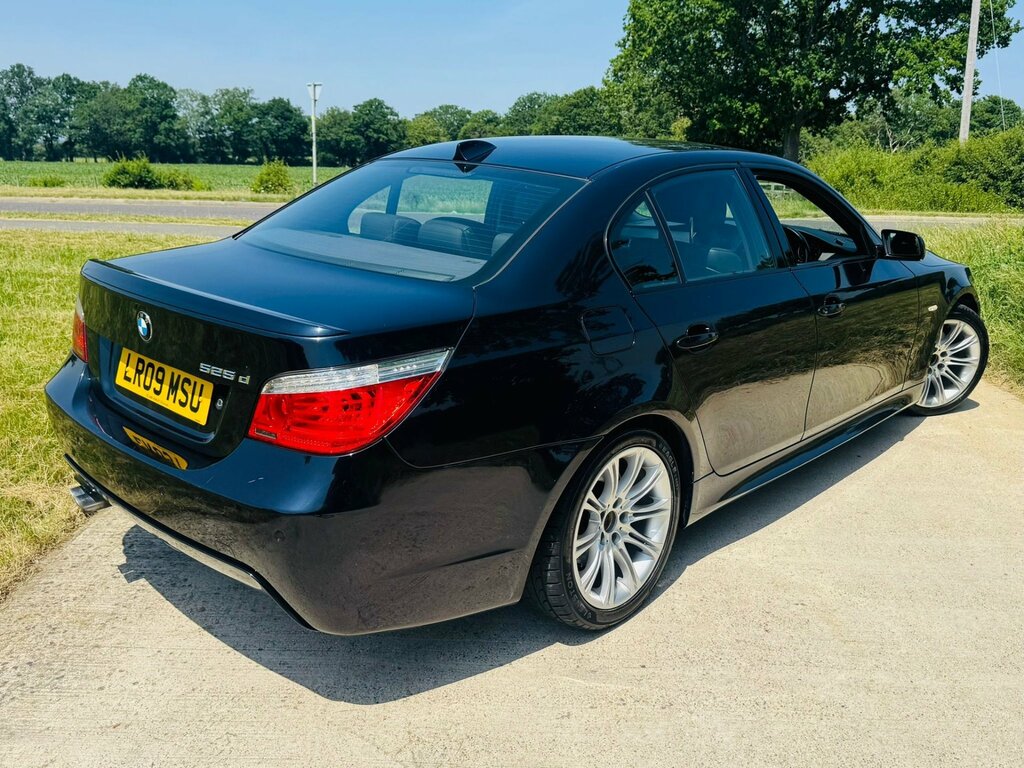 BMW 5 Series 520D Se Black #5
