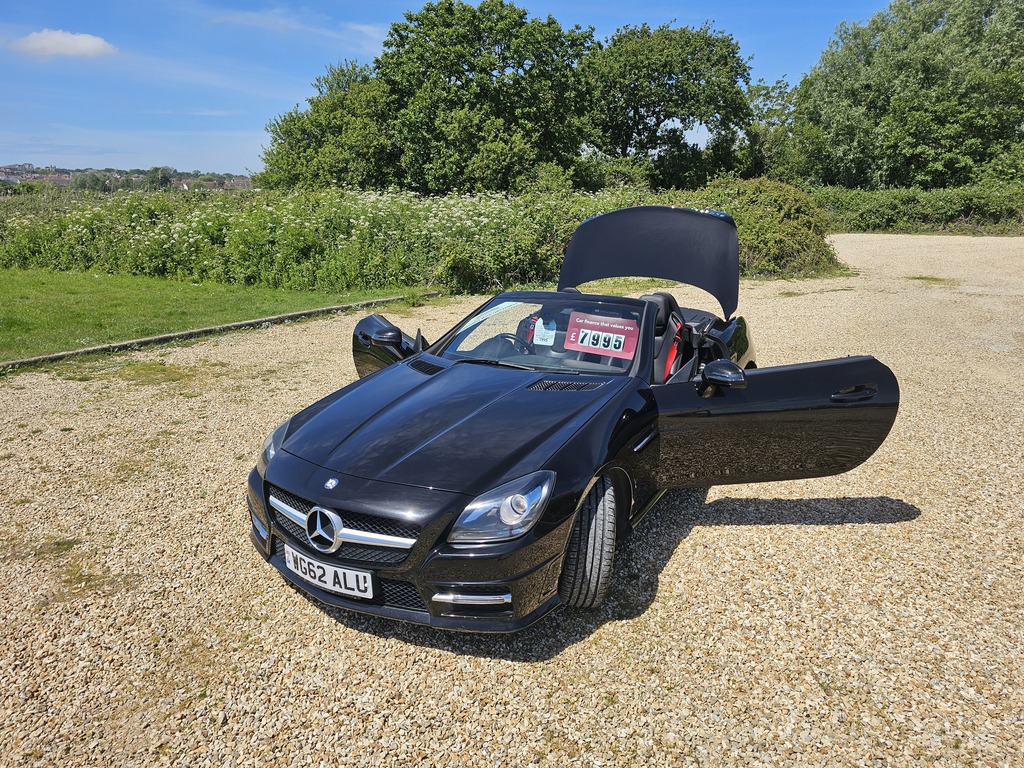 Mercedes-Benz SLK 250 Amg Sport Cdi WG62ALU Black #2