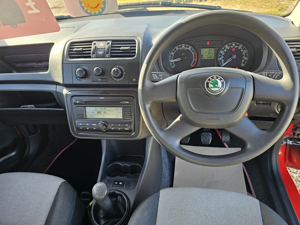 Skoda Fabia Hatchback White #9