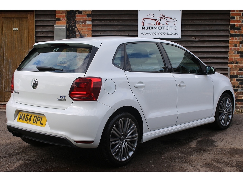 Volkswagen Polo Tsi Bluemotion Tech Bluegt U350 Ulez MA64OPL White #3