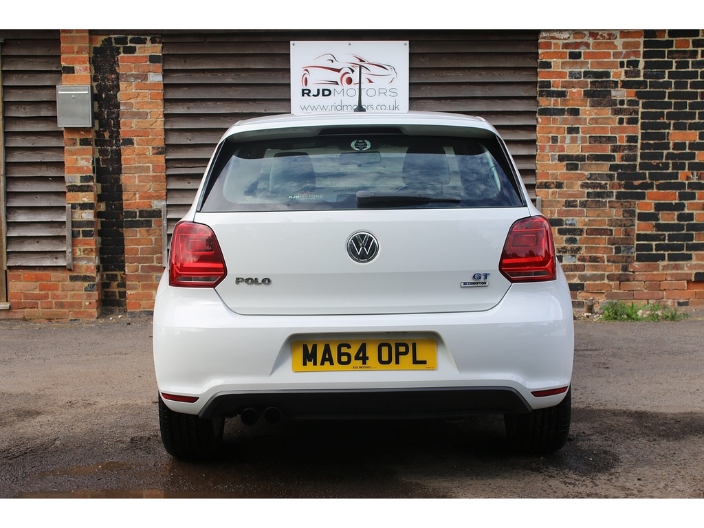 Volkswagen Polo Tsi Bluemotion Tech Bluegt U350 Ulez MA64OPL White #4