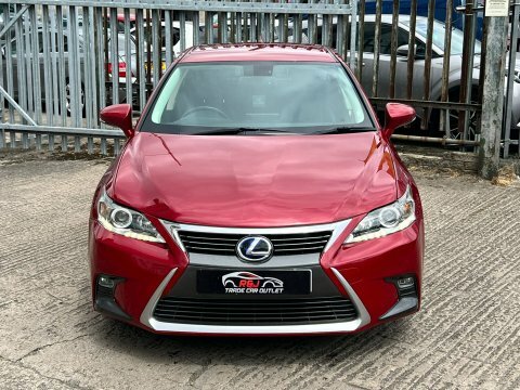 Lexus CT Luxury Red #5