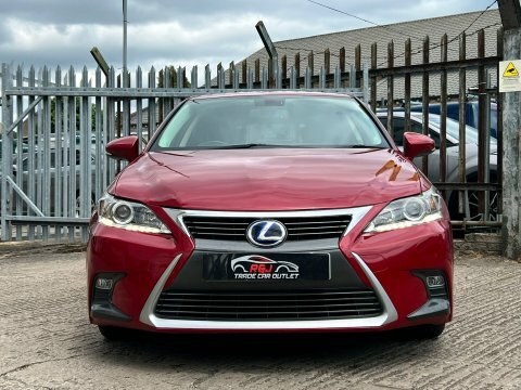 Lexus CT Luxury Red #4