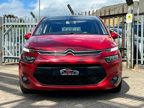 Citroen C4 Picasso E-hdi Airdream Vtr SL64HNB Red #4