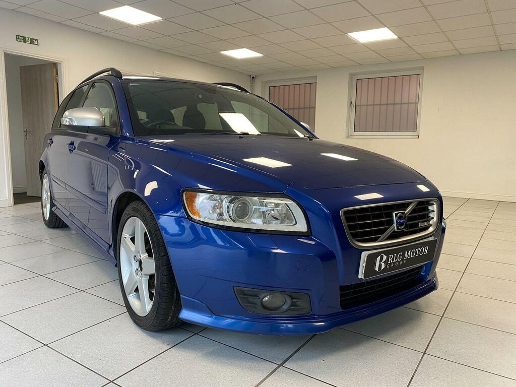 Volvo V50 1.6D Drive R-design Euro 4 Blue #3