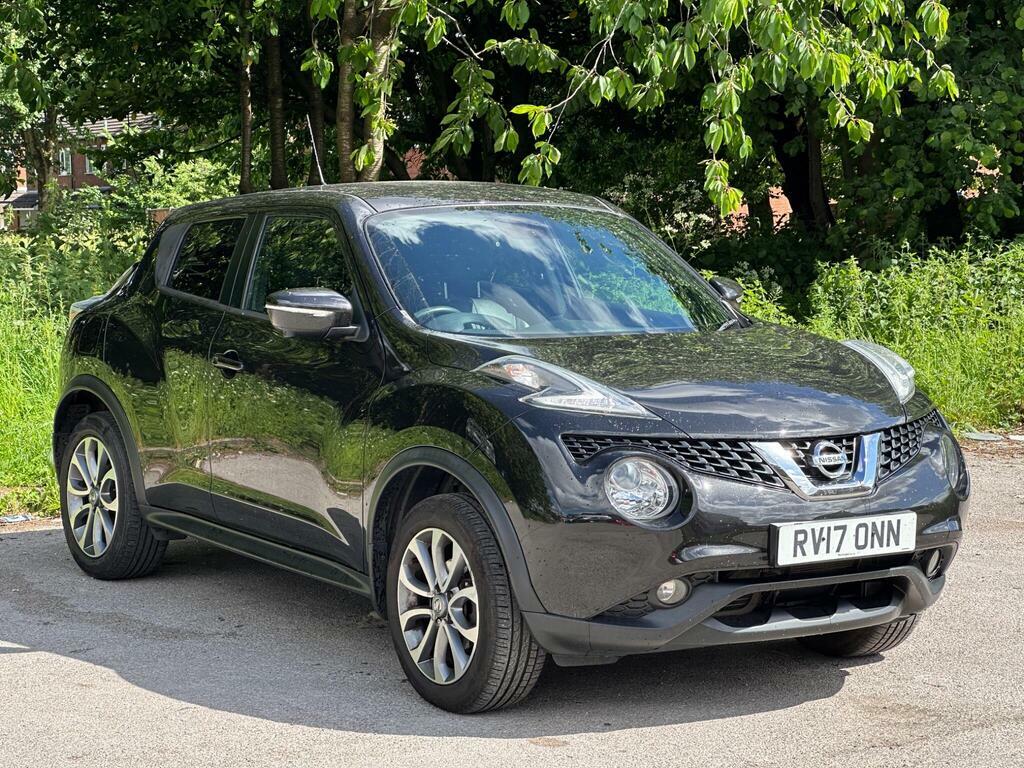 Nissan Juke 1.6 Tekna Xtron Euro 6 RV17ONN Black #2