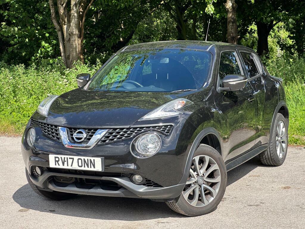 Nissan Juke 1.6 Tekna Xtron Euro 6 RV17ONN Black #4