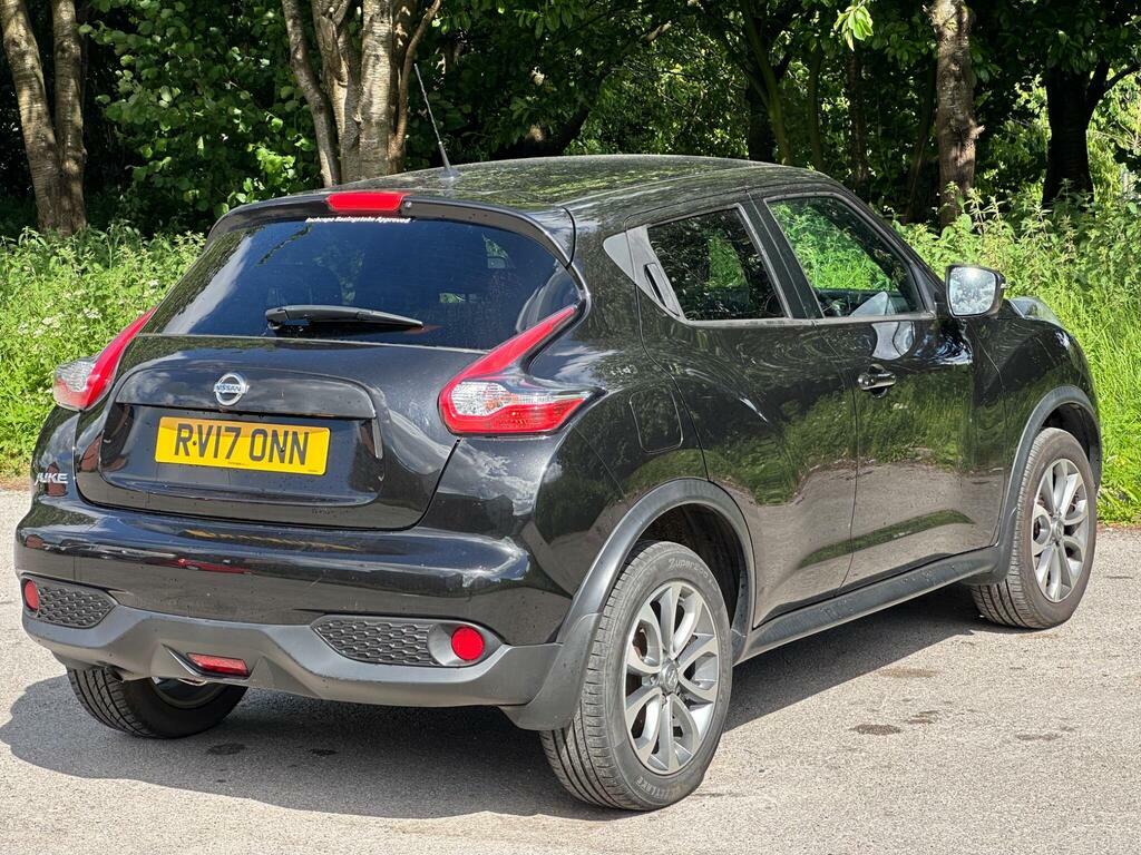 Nissan Juke 1.6 Tekna Xtron Euro 6 RV17ONN Black #6