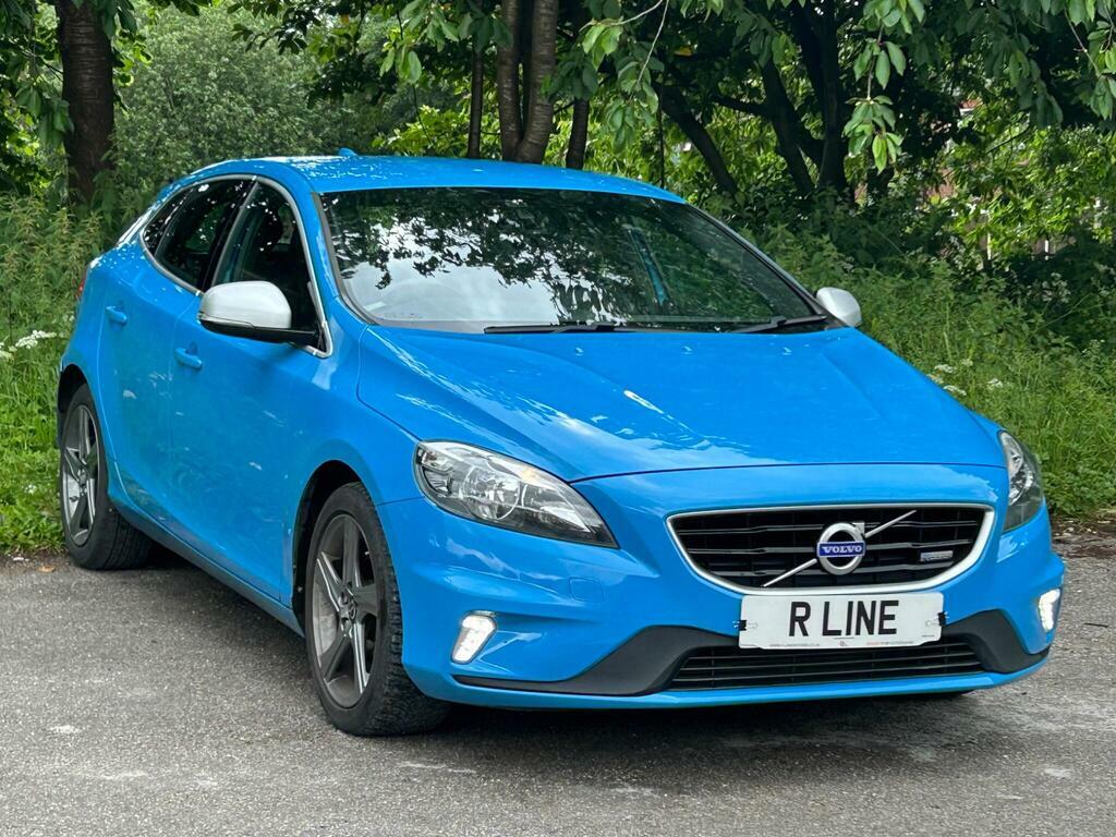 Volvo V40 1.6 D2 R-design Euro 5 S S Blue #4