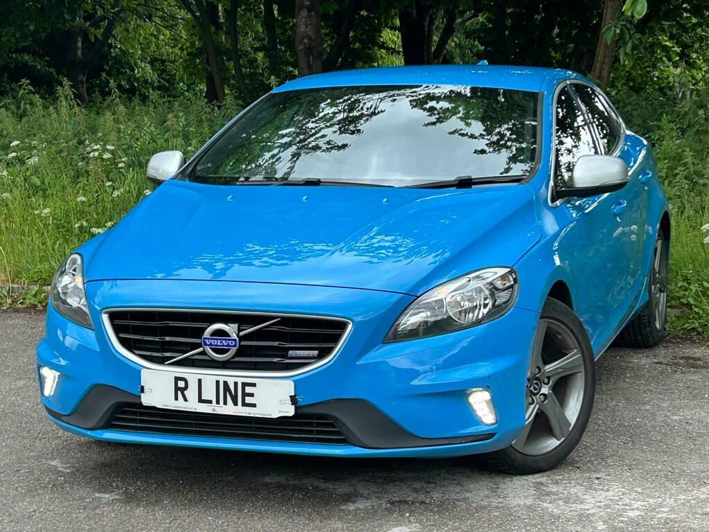 Volvo V40 1.6 D2 R-design Euro 5 S S Blue #6