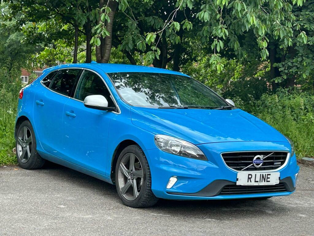 Volvo V40 1.6 D2 R-design Euro 5 S S Blue #3