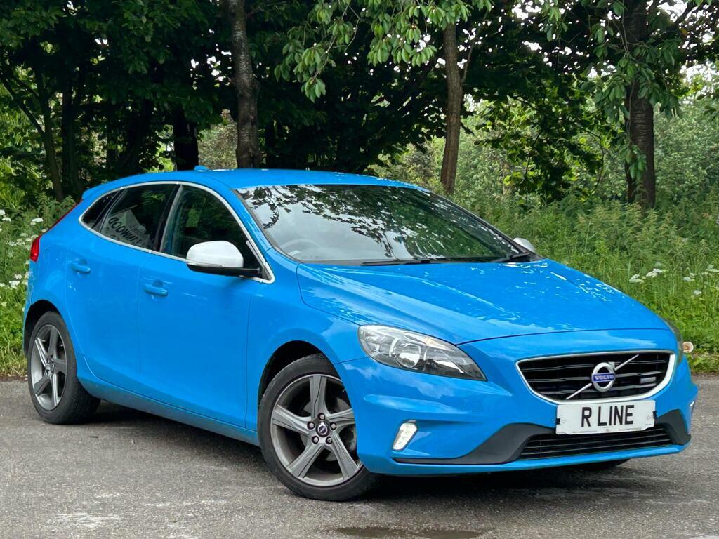 Volvo V40 1.6 D2 R-design Euro 5 S S Blue #2