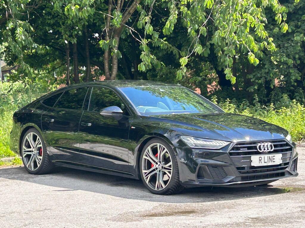 Audi A7 3.0 Tdi V6 50 S Line Sportback Tiptronic Quattro E Black #4