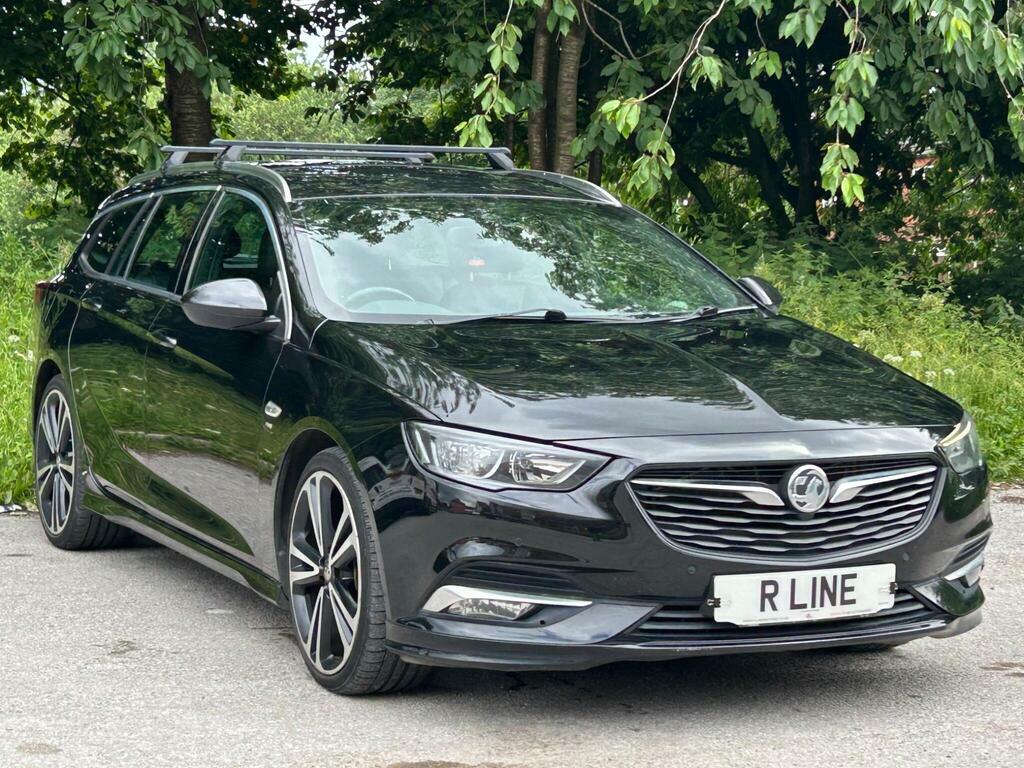Vauxhall Insignia 2.0 Turbo D Blueinjection Sri VX Line Nav Sports T VE68MFJ Black #4