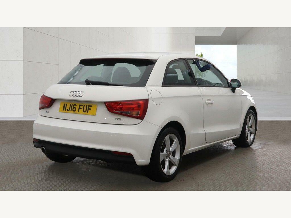 Audi A1 1.6 Tdi Sport S Tronic Euro 6 S S White #4