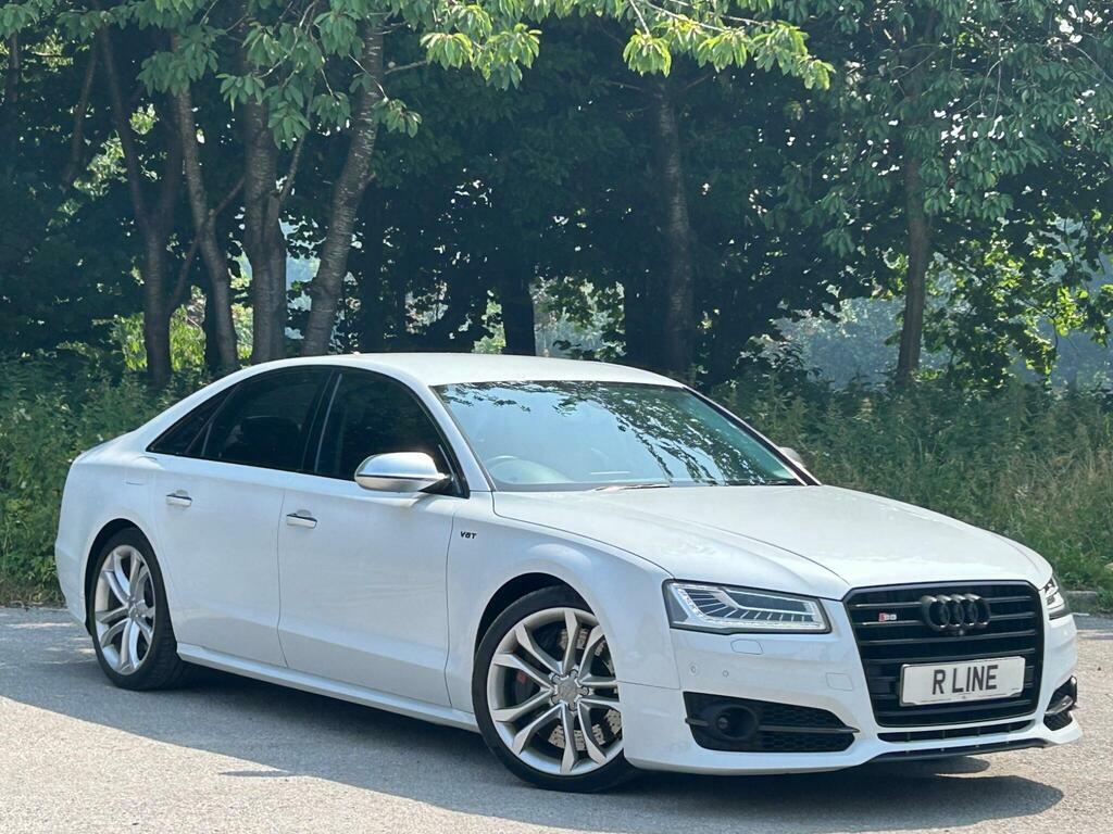 Audi S8 4.0 Tfsi V8 Saloon White #4